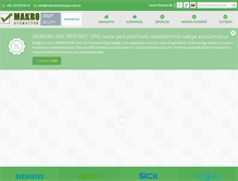 Tablet Screenshot of makrootomasyon.com